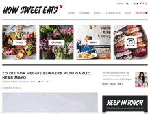 Tablet Screenshot of howsweeteats.com